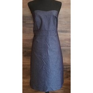 NWT Merona Denim Strapless Dress